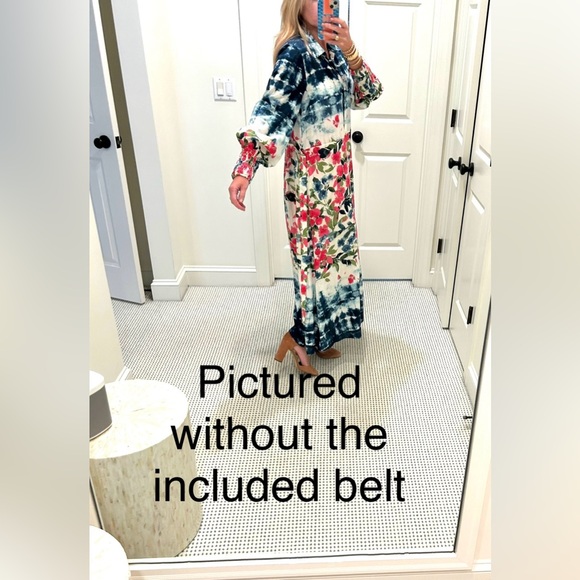 Misa Los Angeles Bettina Dress Size Small Floral Tie Dye NWOT - Picture 15 of 16